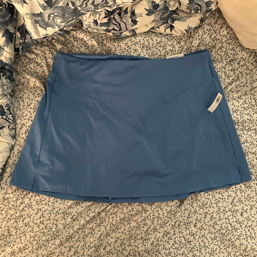 NWT Old Navy Light Baby Blue Active Tennis Mini Skort XXL